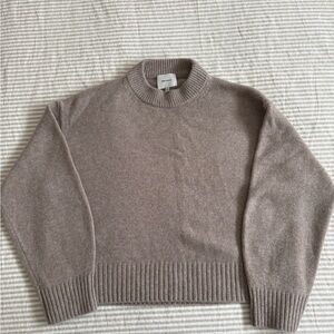 Reformation Cove Sweater, Taupe, XS